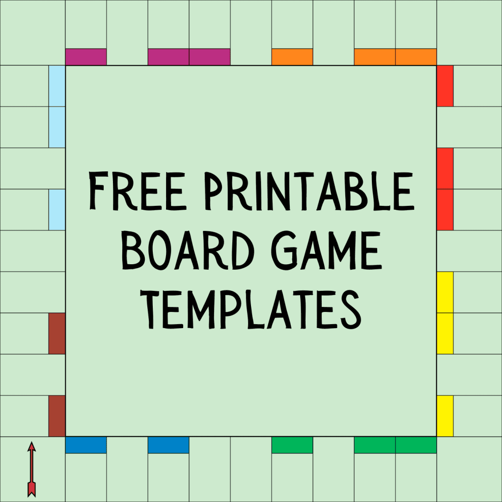 14 Free Printable Board Game Templates 14 Free Printable Board Game Templates