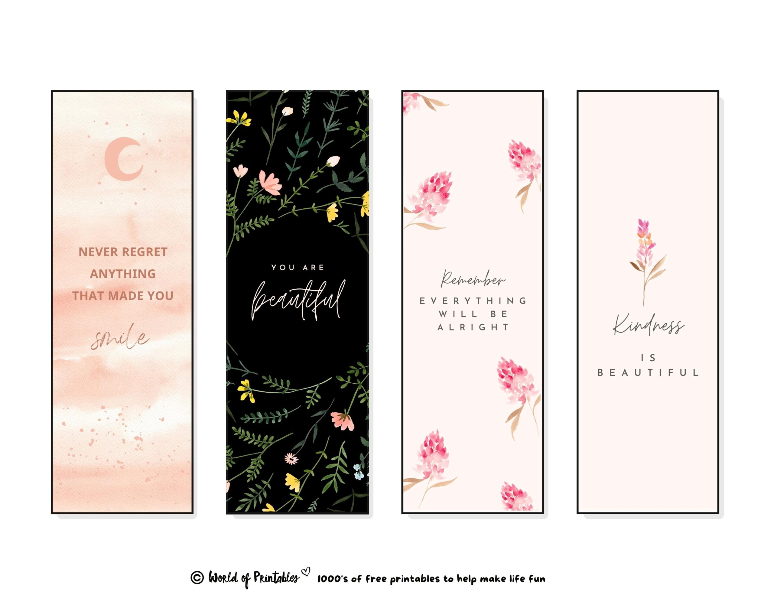 14 Free Printable Bookmarks To Brighten Up Your Books Worksheets Library