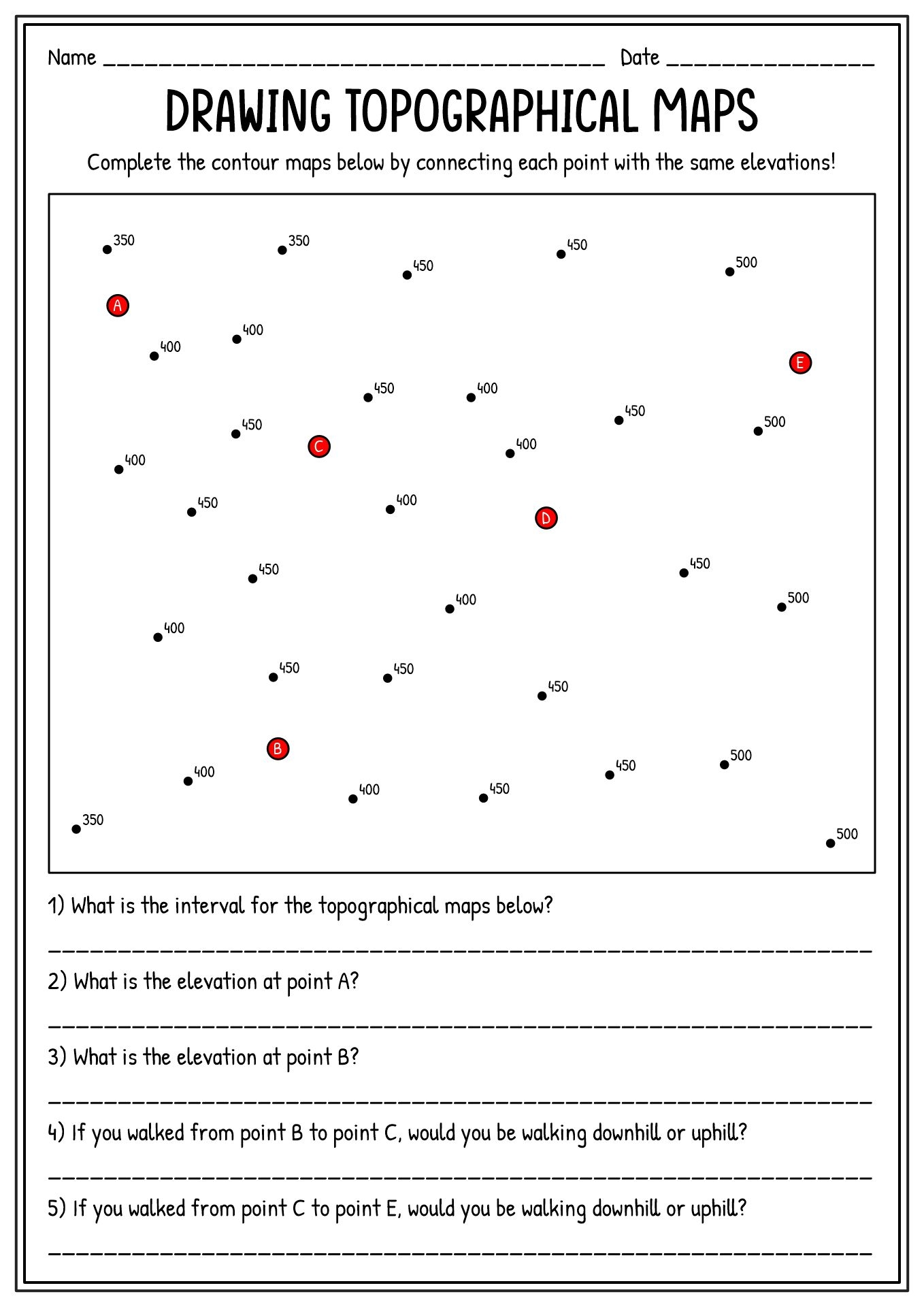 15 Drawing Contour Lines Worksheet Free PDF At Worksheeto 15 Drawing Contour Lines Worksheet Free PDF At Worksheeto