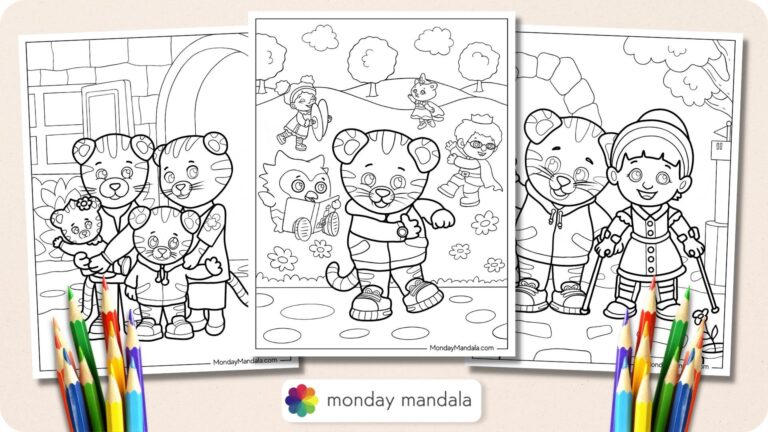 20 Daniel Tiger Coloring Pages Free PDF Printables
