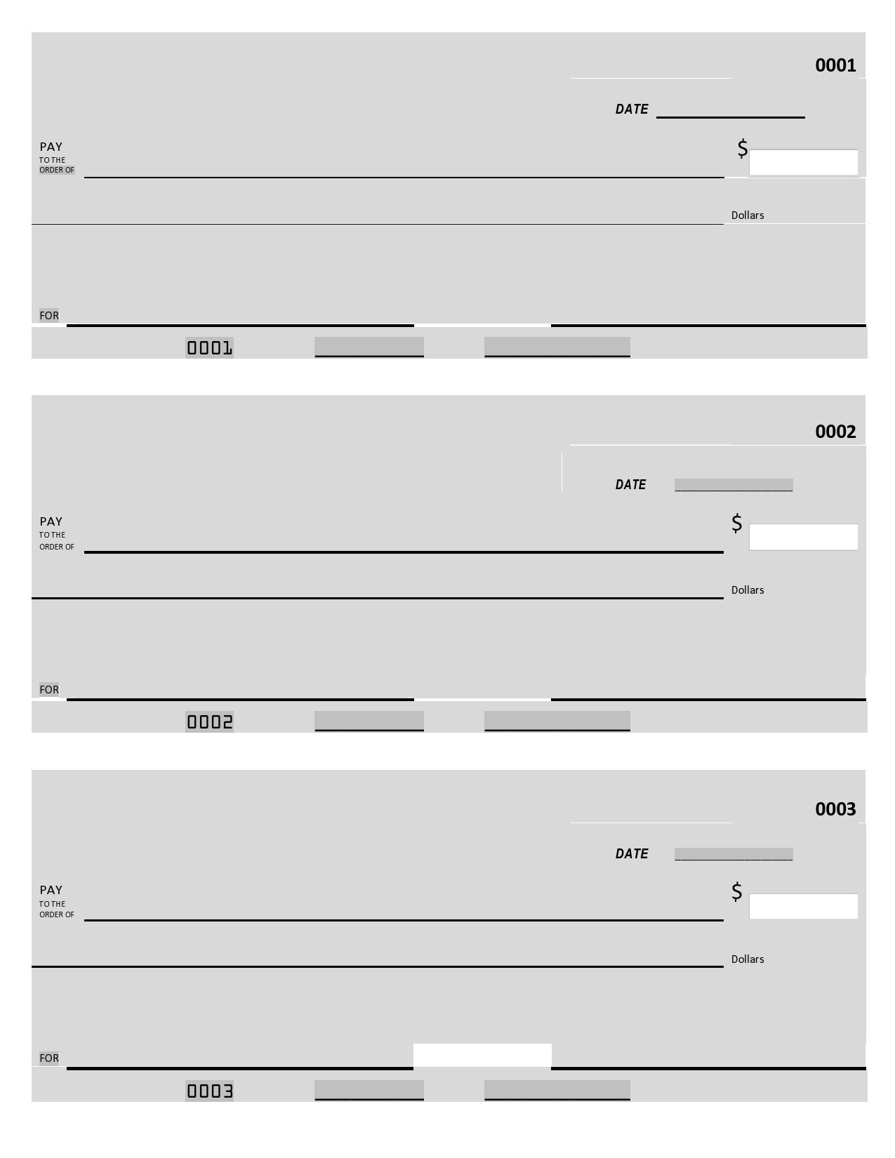 23 Blank Check Templates Real U0026 Fake TemplateLab 23 Blank Check Templates Real U0026 Fake TemplateLab