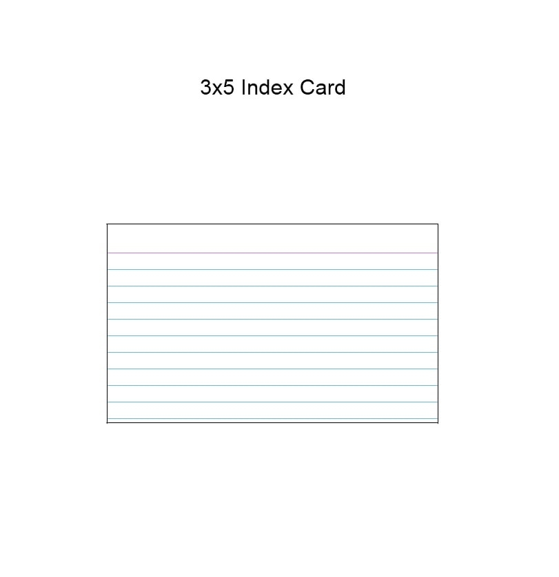 Free Printable Blank Flash Card Templates