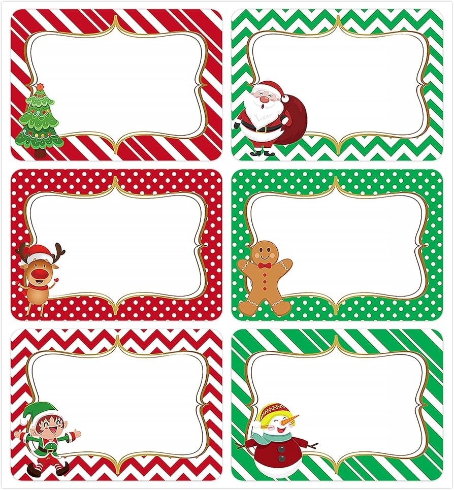 Free Blank Christmas Gift Tags Printable