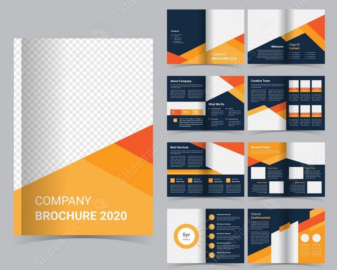 Free Printable Blank Brochure