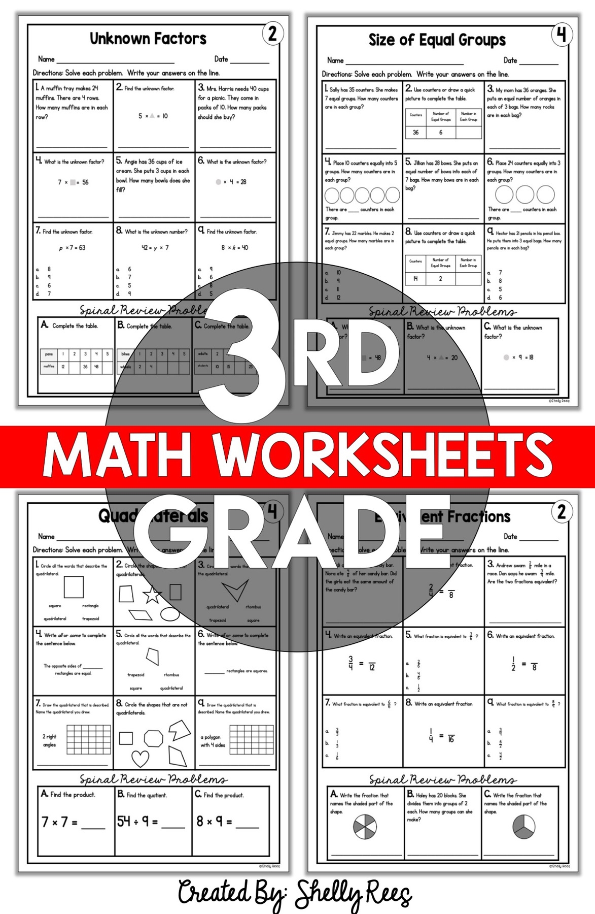 Free Printable Worksheet For 3rd Grade