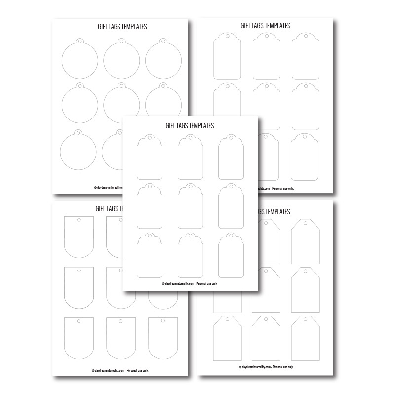 50 Free Printable Christmas Gift Tags Also Blank Templates 50 Free Printable Christmas Gift Tags Also Blank Templates