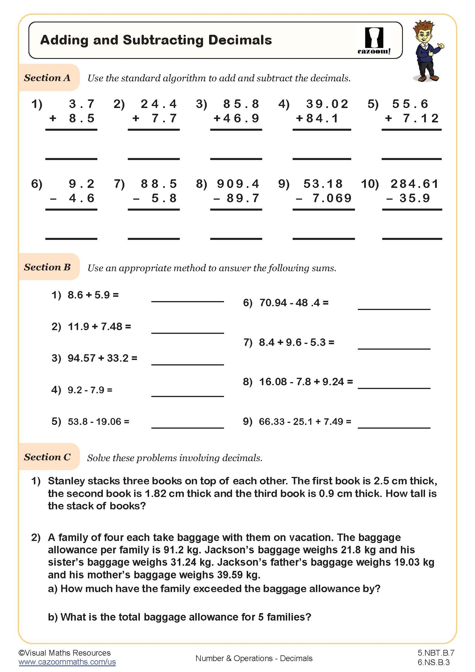 Free Printable Worksheets Fifth Grade