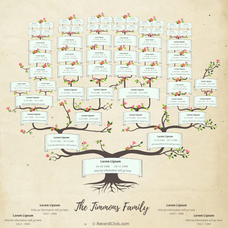 Free Printable Blank Family Tree Forms