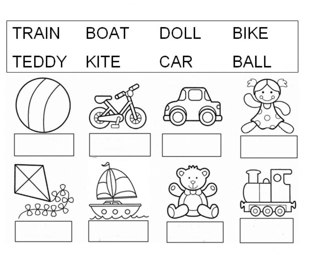 67 Ideas De Toys Worksheets Material Escolar En Ingles Ingles 