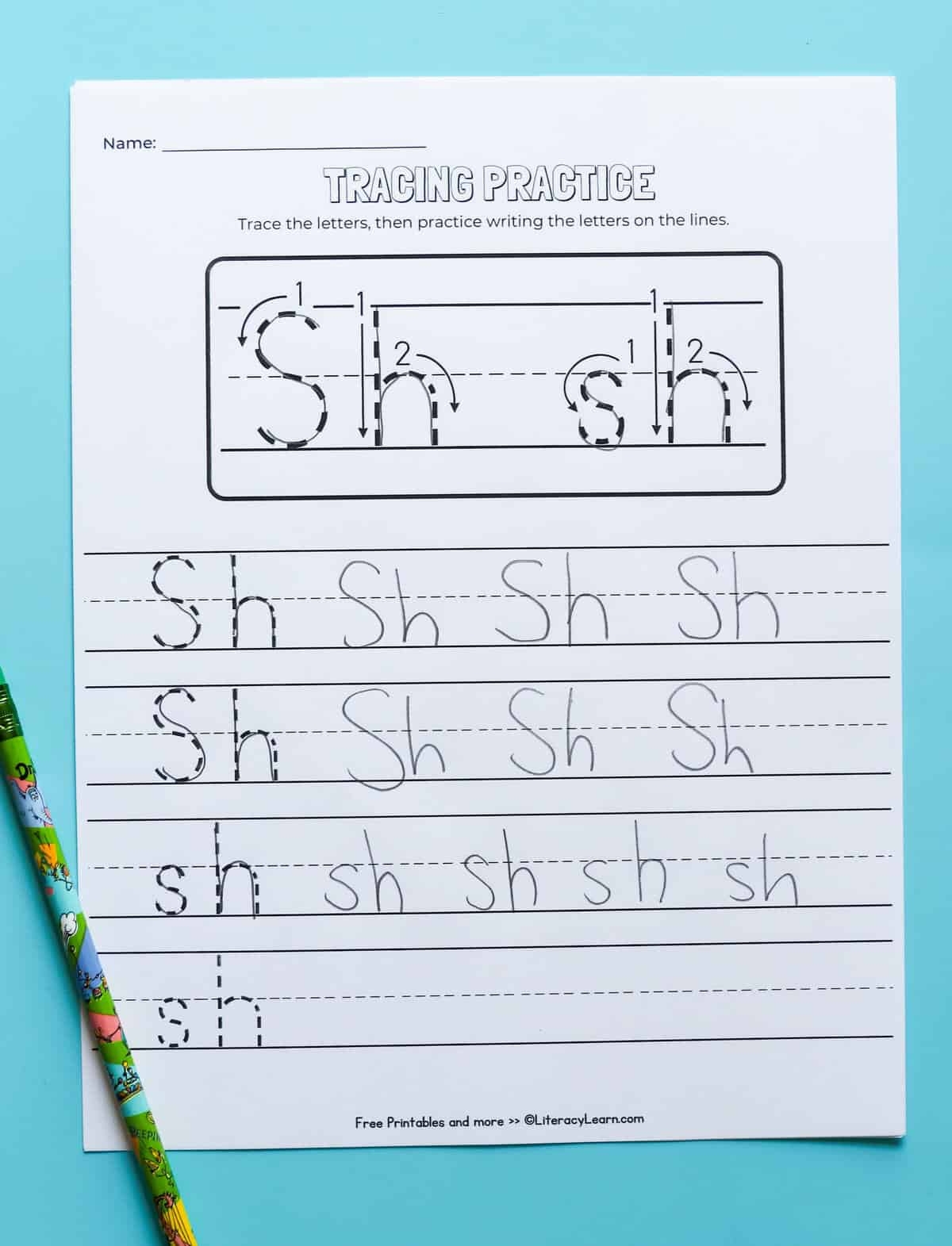 7 SH Worksheets For Digraph Learning Literacy Learn