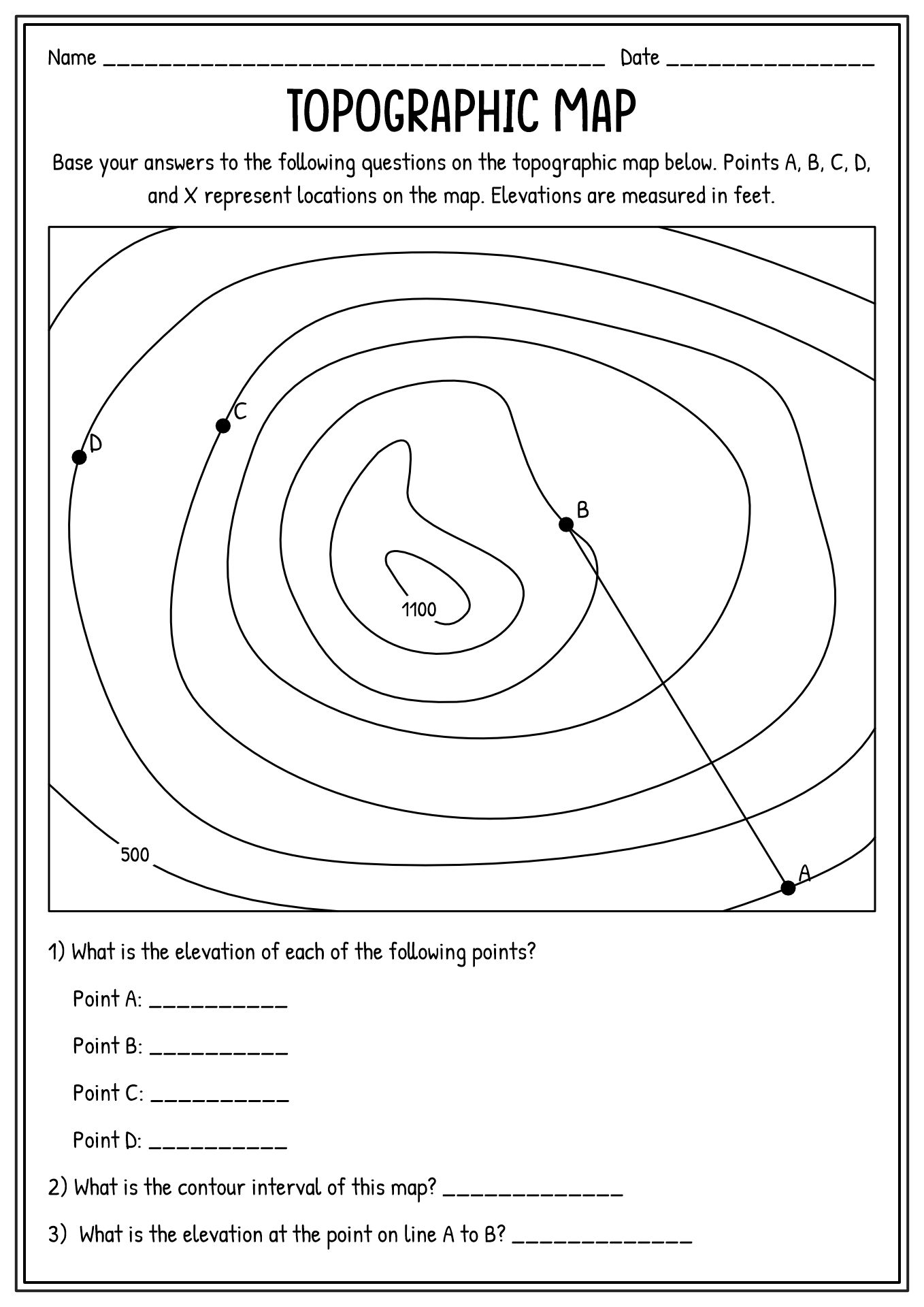 8 Drawing Contour Lines Worksheet Free PDF At Worksheeto Worksheets Library 8 Drawing Contour Lines Worksheet Free PDF At Worksheeto Worksheets Library