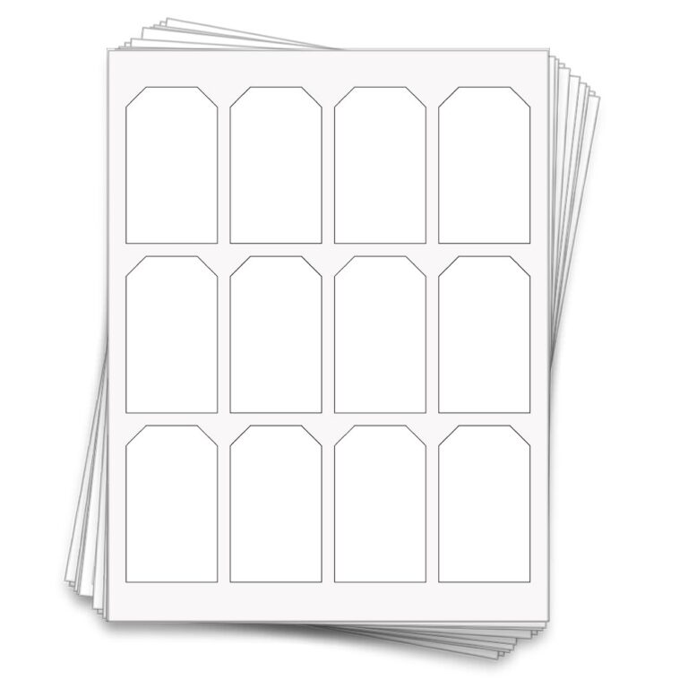 8407 Hang Tag Label Template 1 75 X 3 Inches Dashleigh 