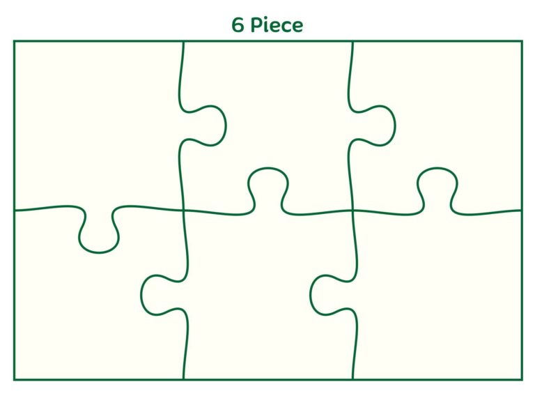 9 Piece Jigsaw Puzzle Template 10 Free PDF Printables Printablee