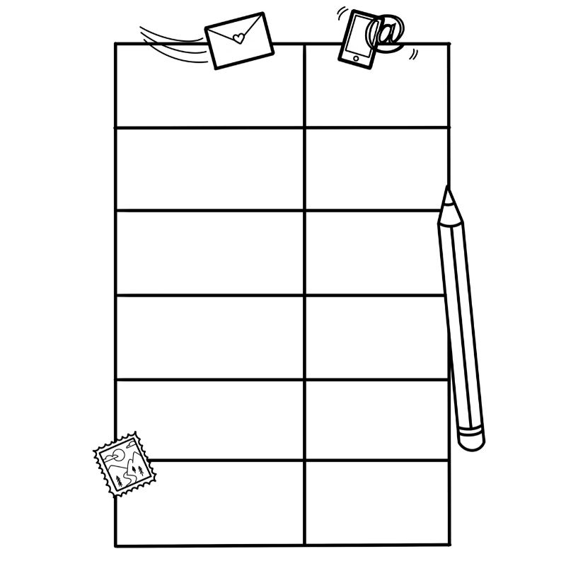 Free Printable Blank Address Book Pages