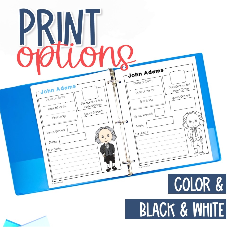 Free Printable Us Presidents Worksheets