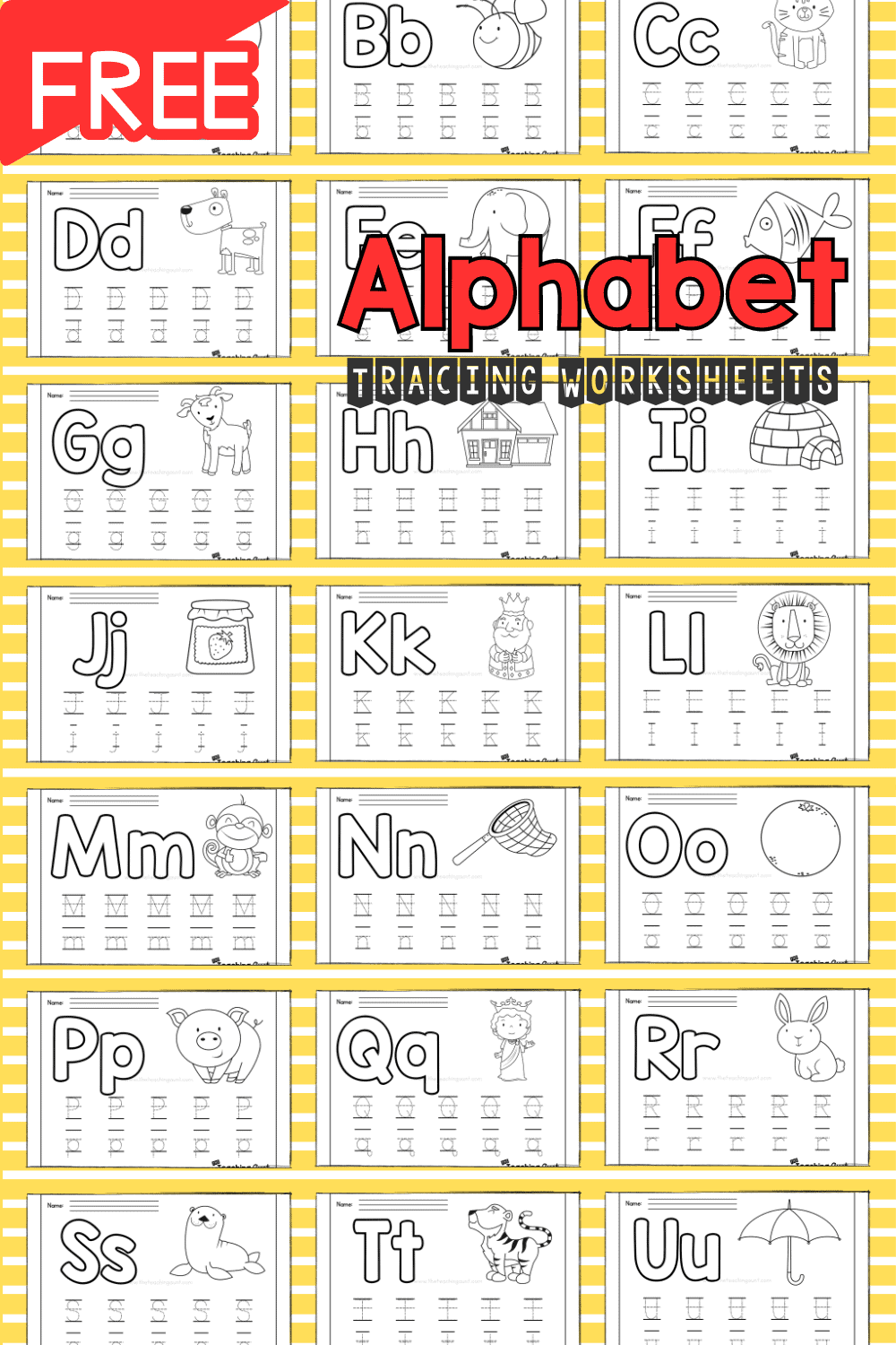 Free Printable Trace The Alphabet Worksheet Free Printable Trace The Alphabet Worksheet