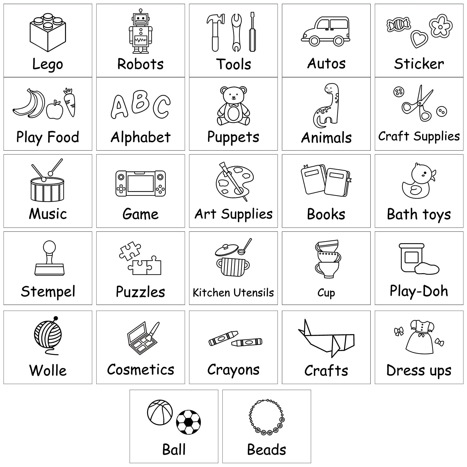 Amazon Toy Label Stickers Toy Storage Stickers Toy Labels For Amazon Toy Label Stickers Toy Storage Stickers Toy Labels For