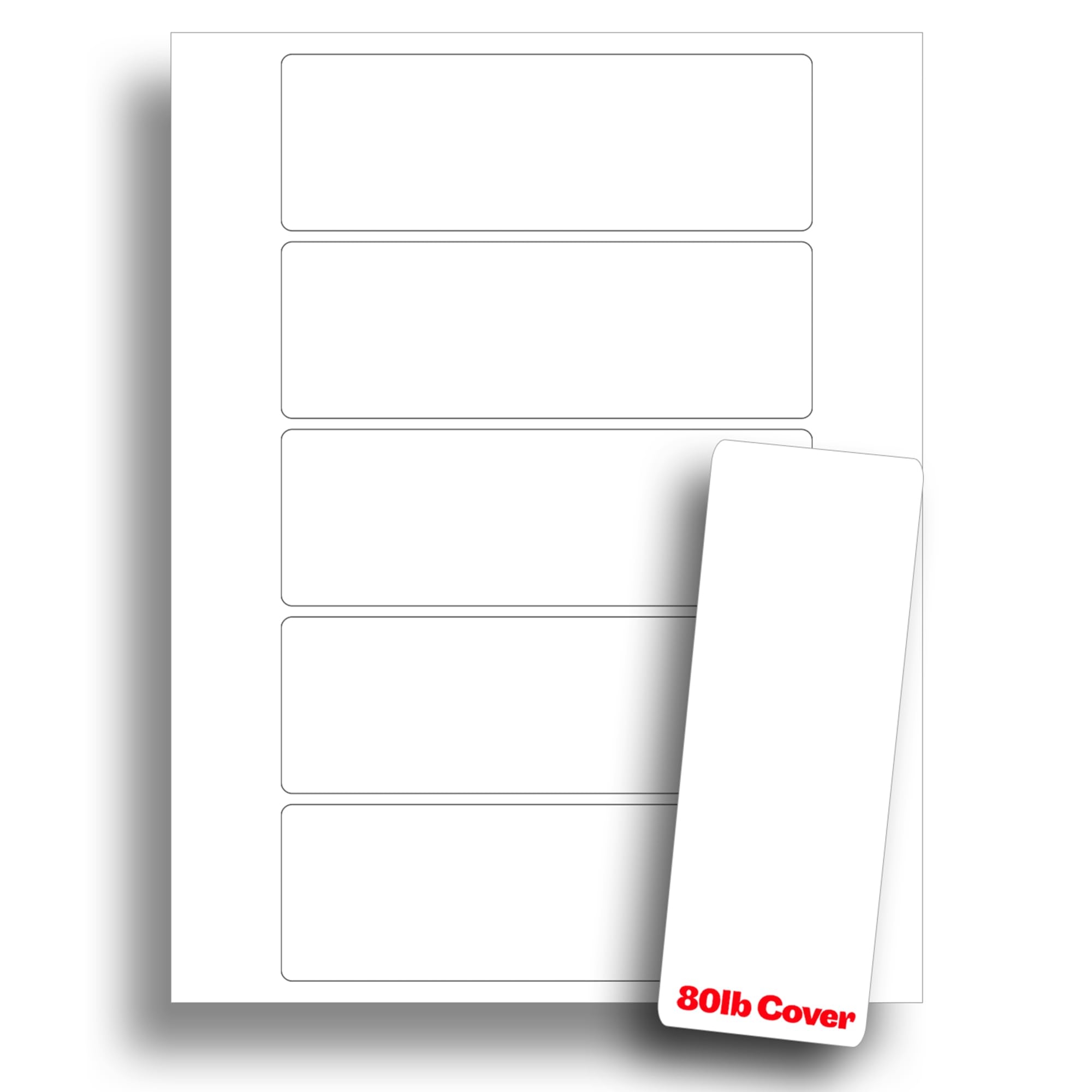Amazon White Printable Bookmarks Blank Bookmark Printing 
