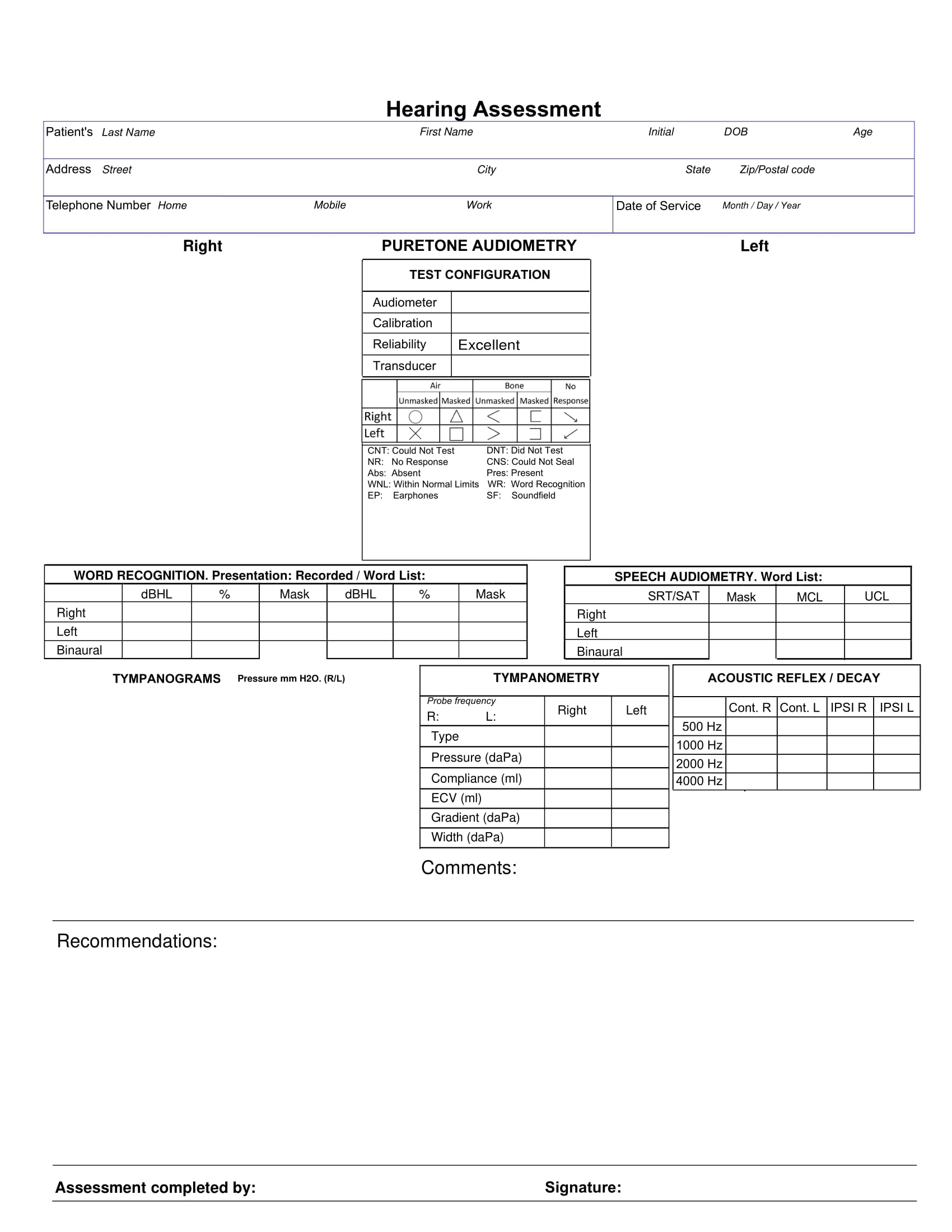 Annual Hearing Test Reminder Blueprint Solutions