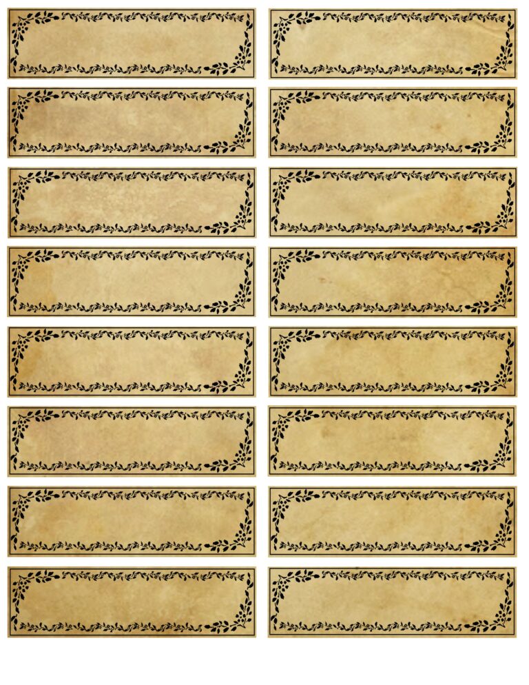 Antique Images Free Printable Collage Sheet Apothecary Small 