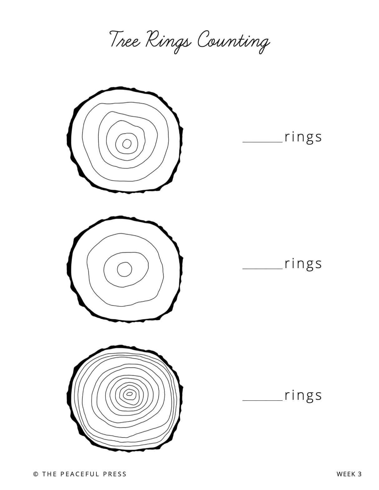 Be A Tree Ring Detective Discover Your World Worksheets Library