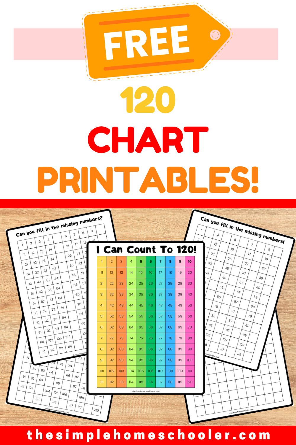 120 Chart Blank Printable Free