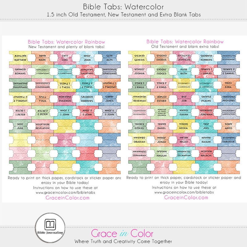 Bible Tabs What Why And How Video Grace In Color