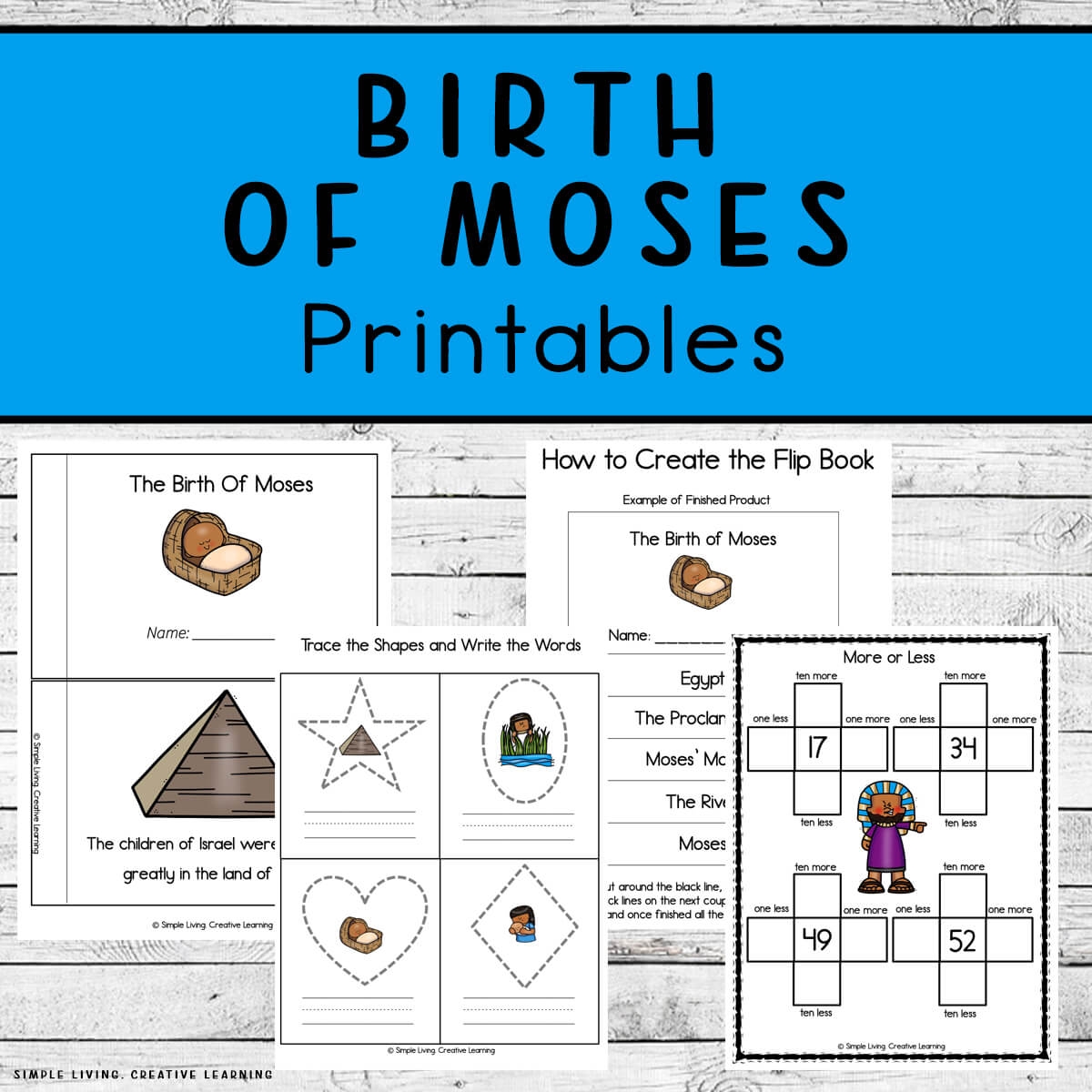 Free Printable Worksheets On Moses