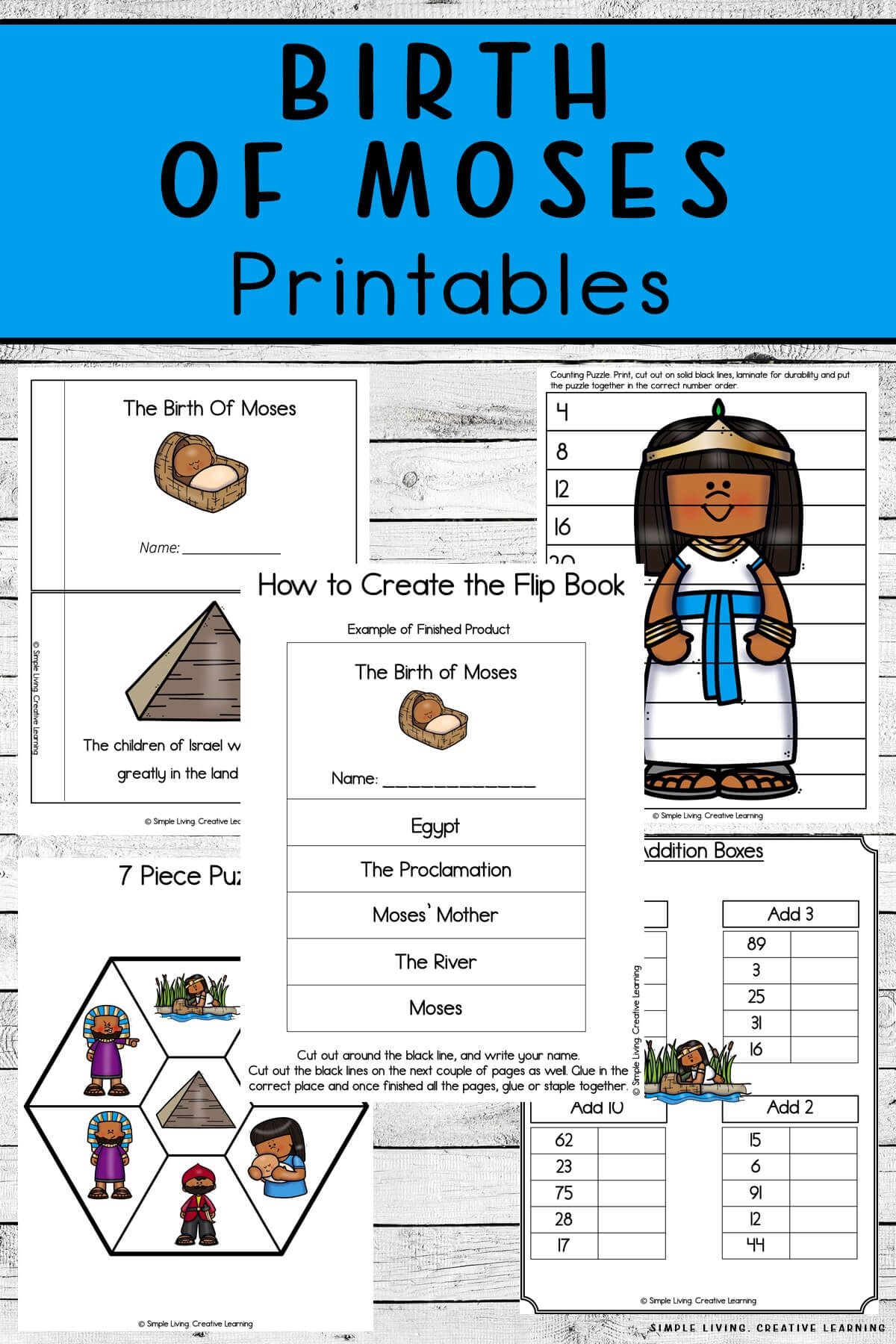Birth Of Moses Printables