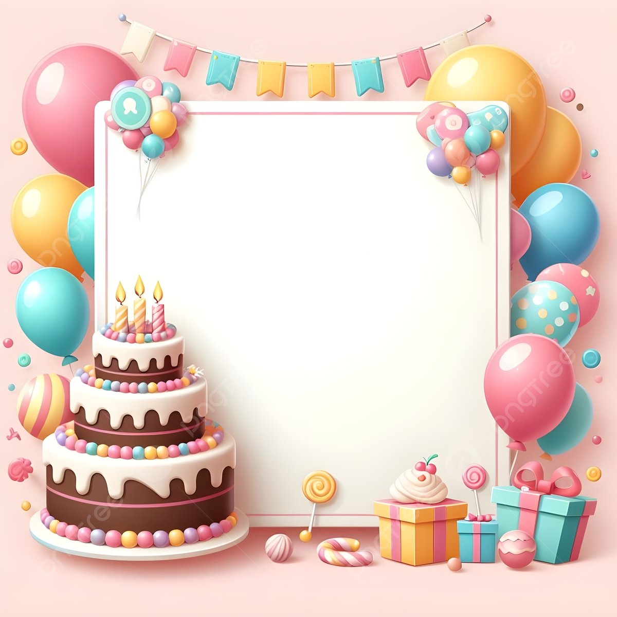 Blank Birthday Invitation Card Background Birthday Card Invitation Card Card Template Background Image And Wallpaper For Free Download