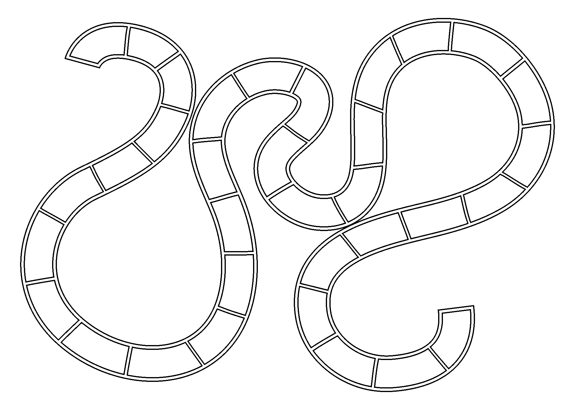 Blank Printable Game Board Free