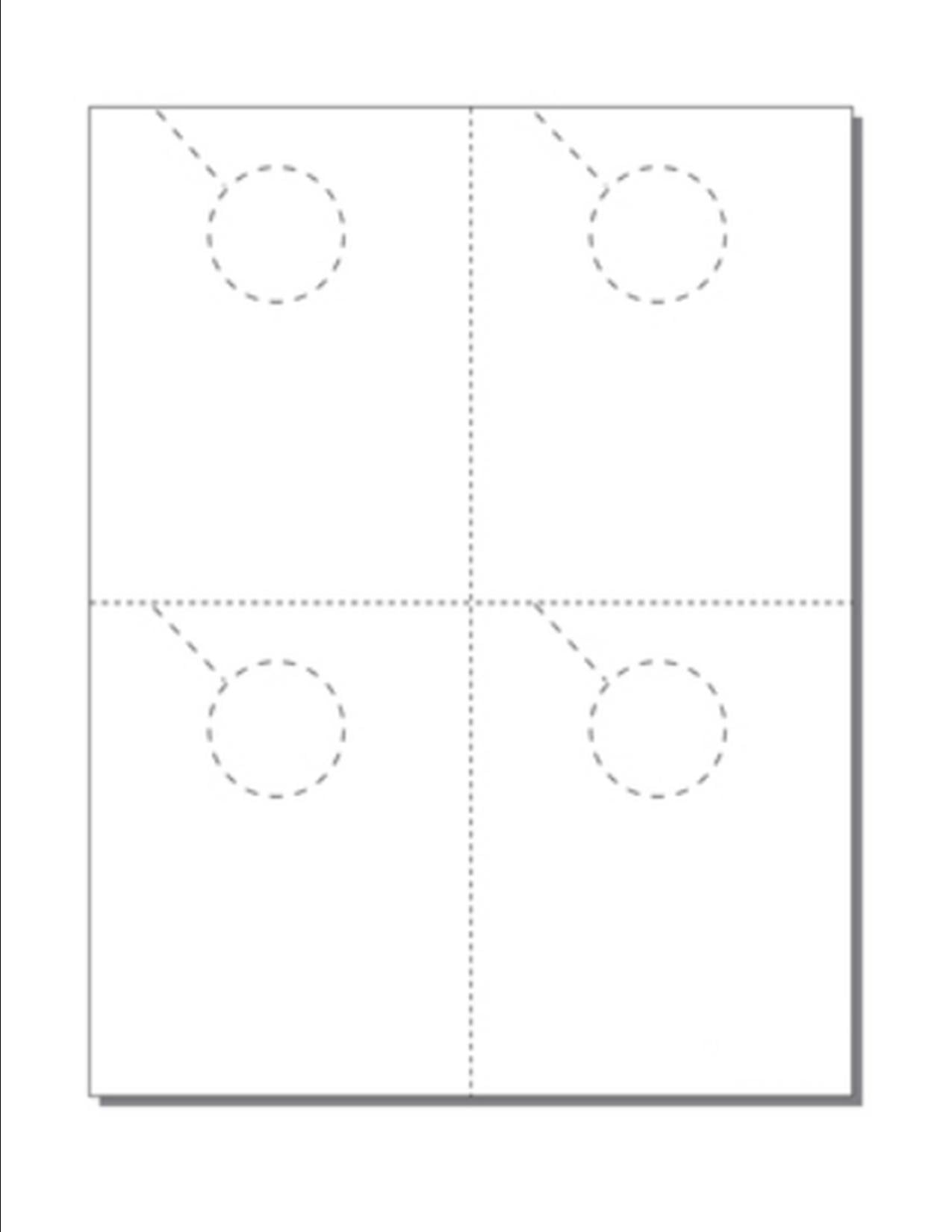 Blank Door Hangers 4 25