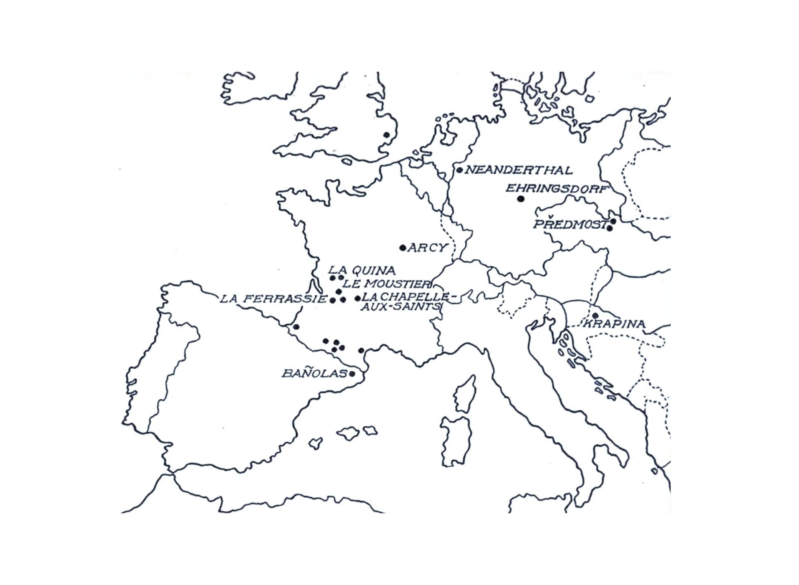 Free Blank Map Of Europe Printable