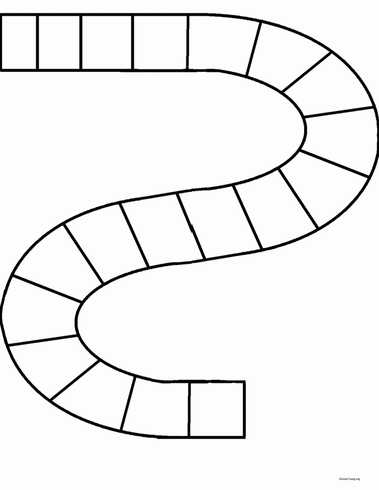 Blank Game Board Templates