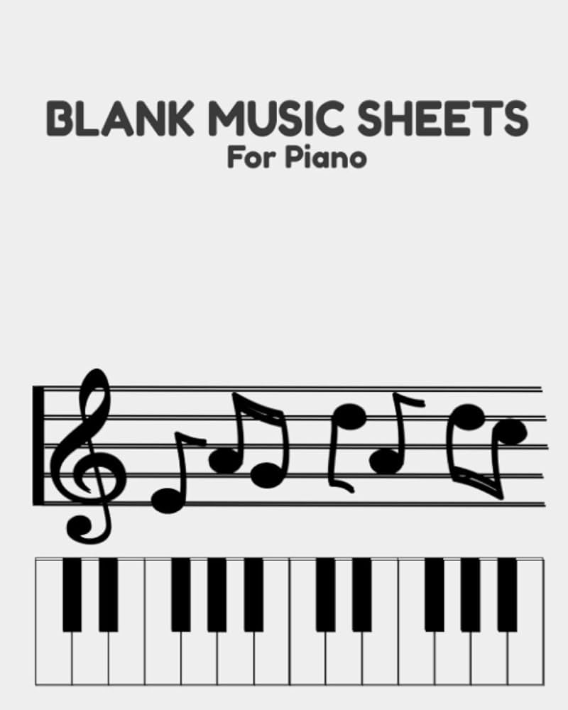Free Blank Music Sheets Piano Printable