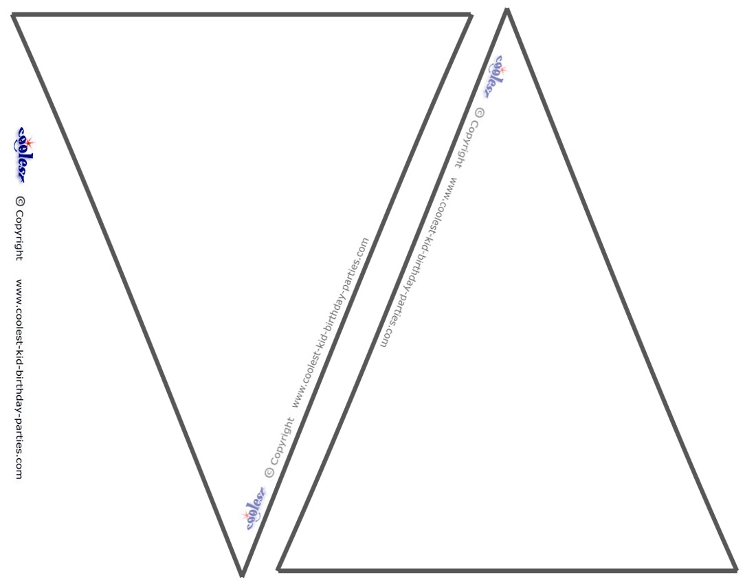 Blank Printable Small Flags