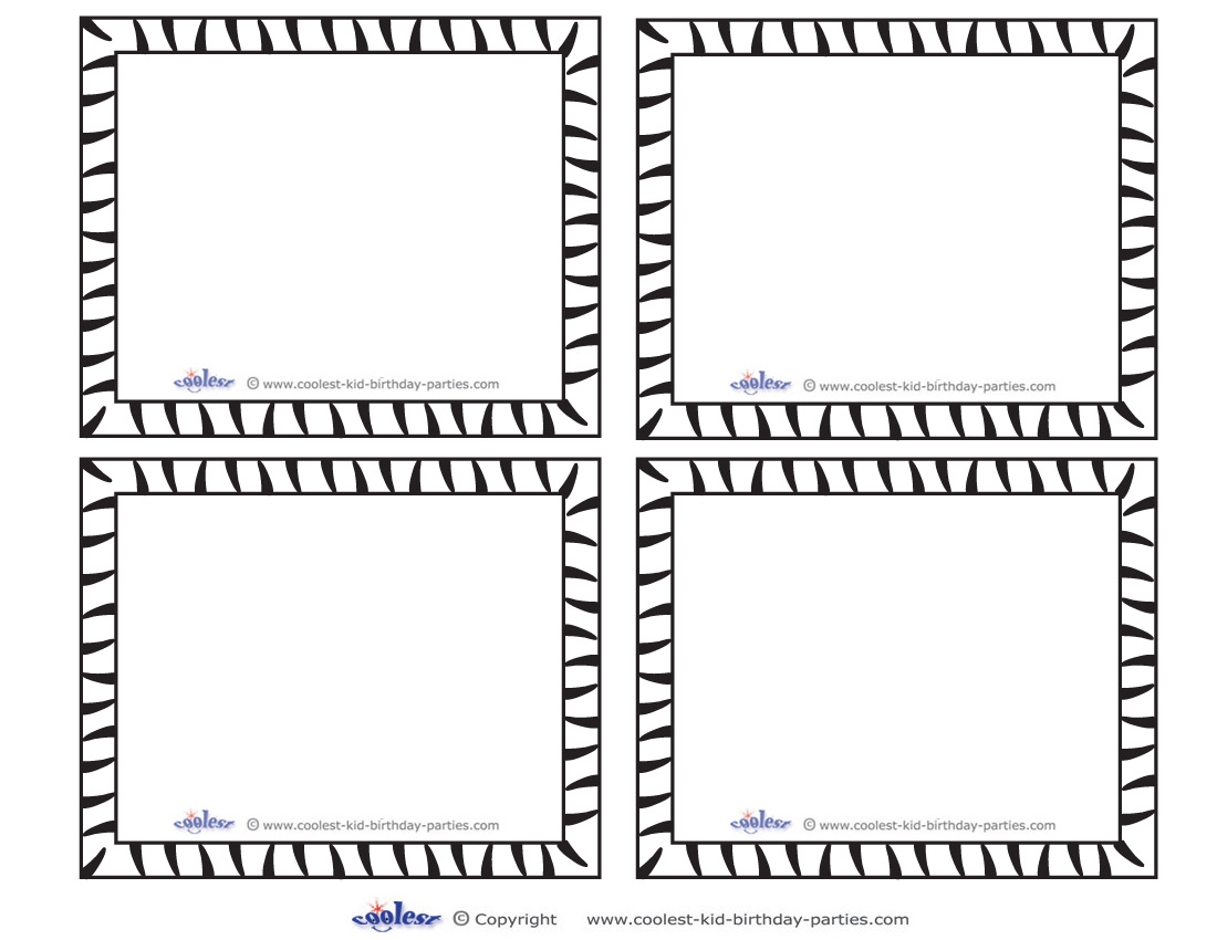 Blank Printable Tigger Thank You Cards Coolest Free Printables