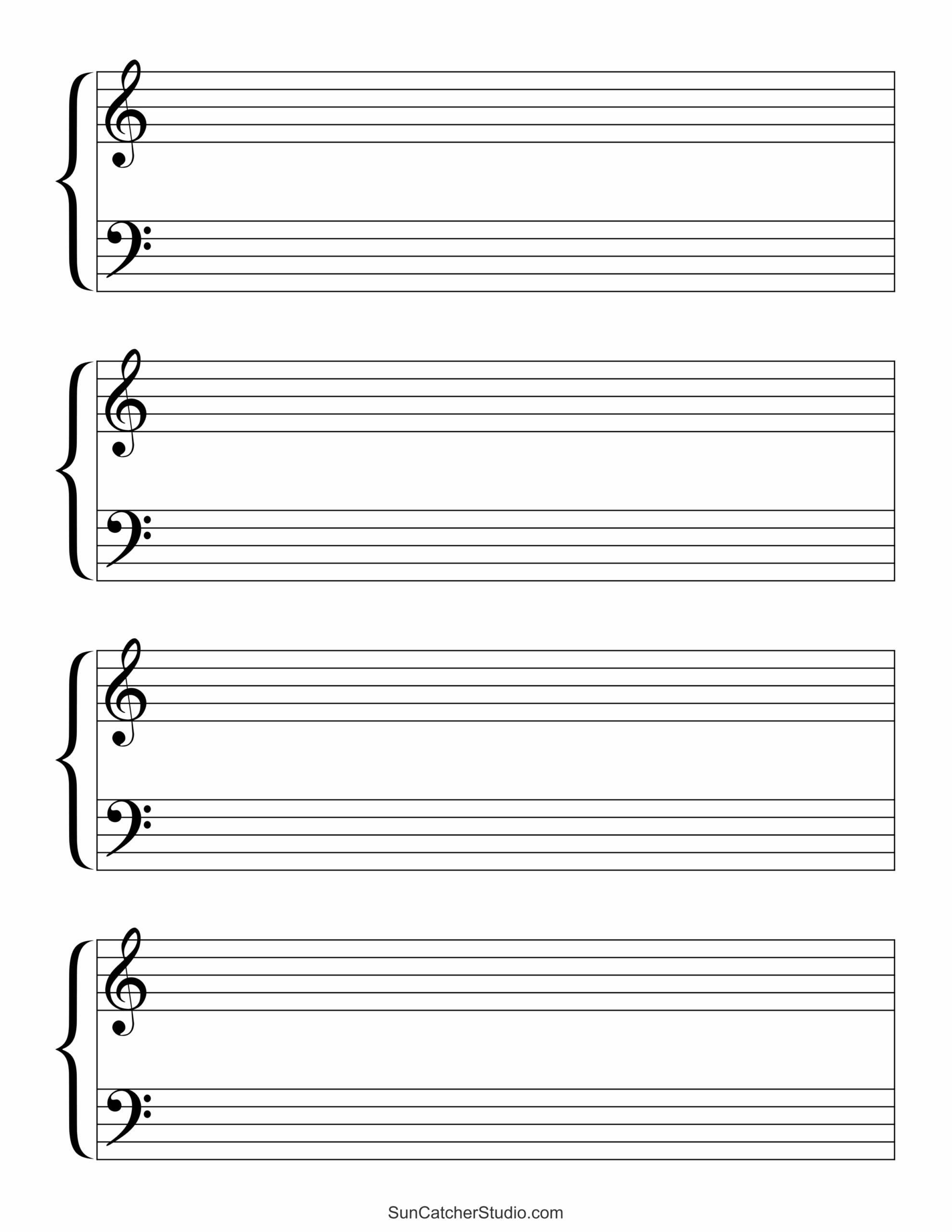 Blank Sheet Music Free Printable Staff Paper Free Printables Monograms Design Tools Patterns U0026 DIY Projects