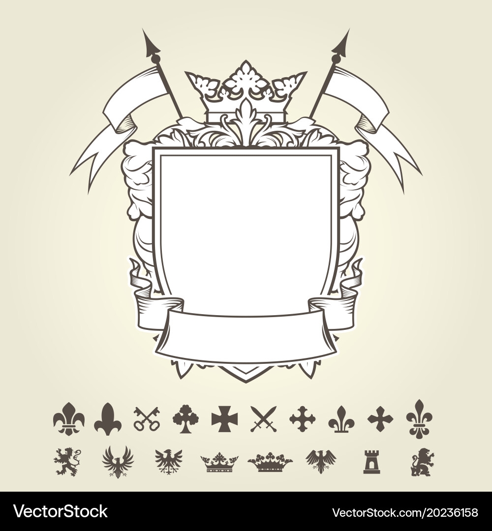 Blank Shield Template Vector Images over 5 700 Blank Shield Template Vector Images over 5 700