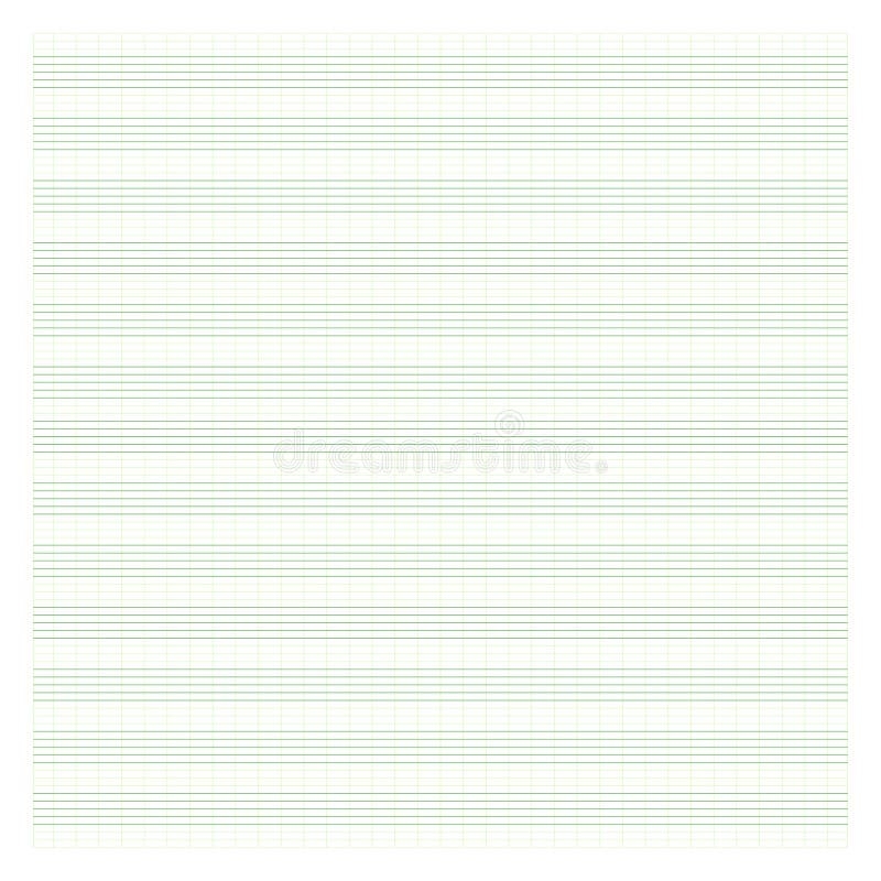 Blank Treble Clef Sheet Music Template Stock Illustrations 176 