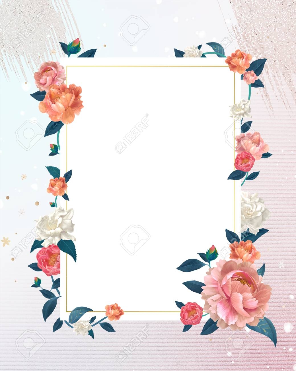 Free Flower Blank Cards Printable