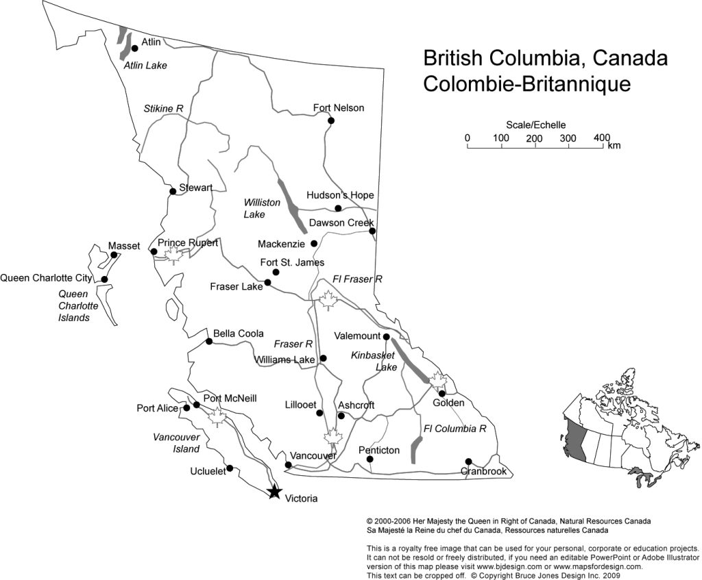 Canada Provinces And Territories Printable Maps FreeUSandWorldMaps