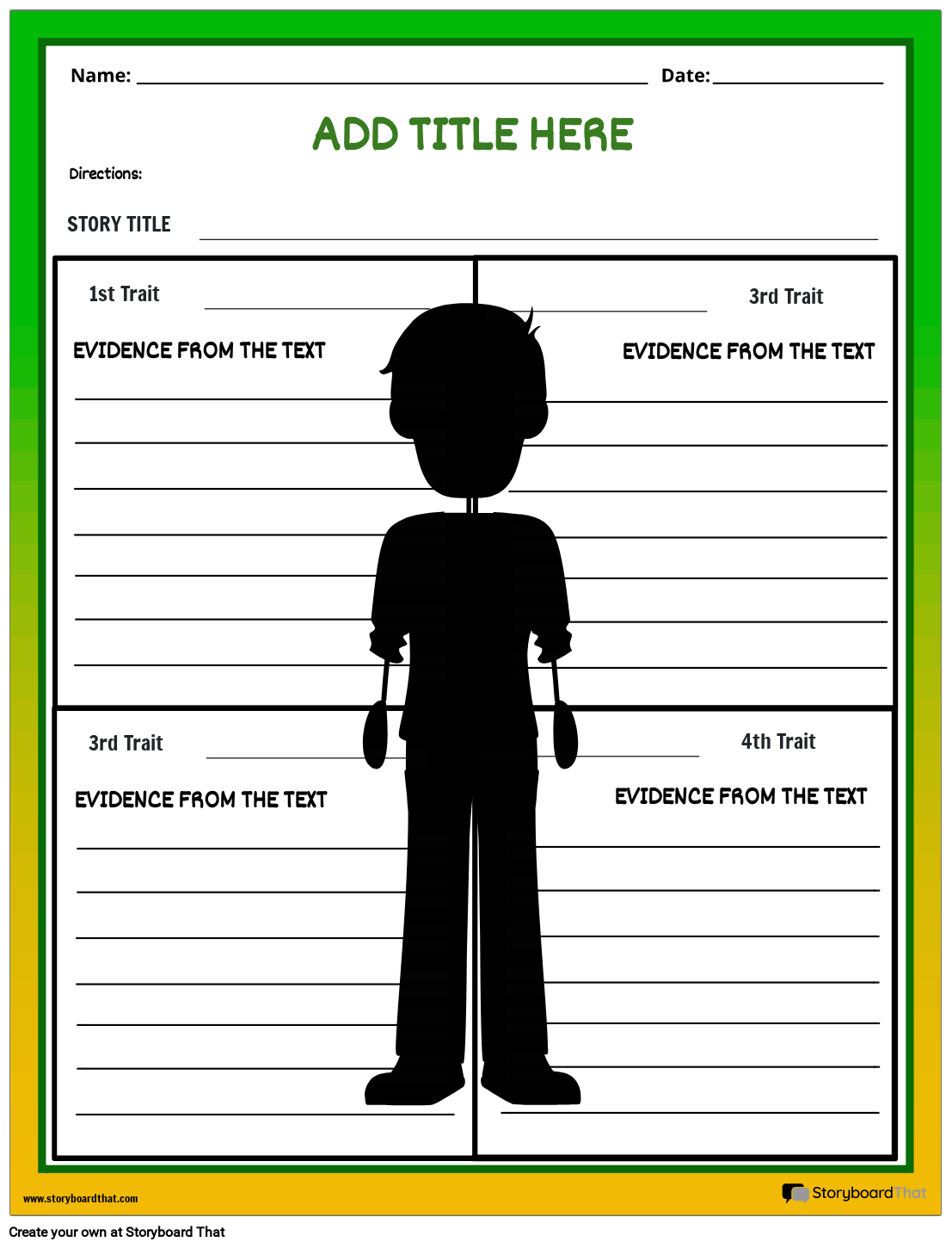 Character Traits Worksheets For Students StoryboardThat Character Traits Worksheets For Students StoryboardThat