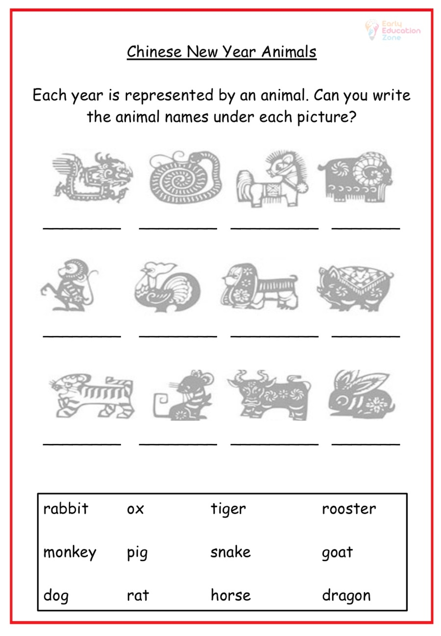 Free Printable Worksheets On China