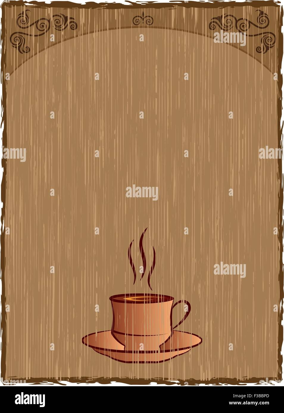 Coffee Menu Card Design Template Vector Art Stock Vector Image U0026 Art Alamy
