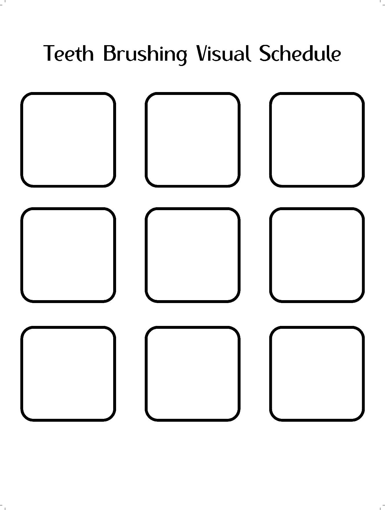 Comprehensive Visual Schedules PECS Premade Schedules Templates 