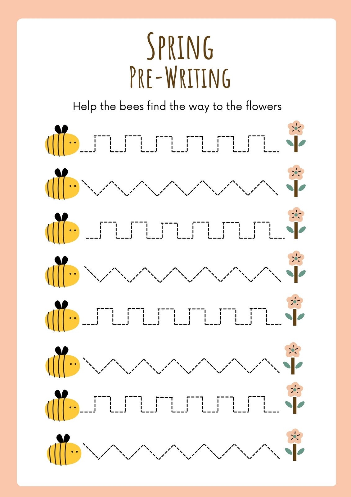 Free Printable Spring Writing Worksheets