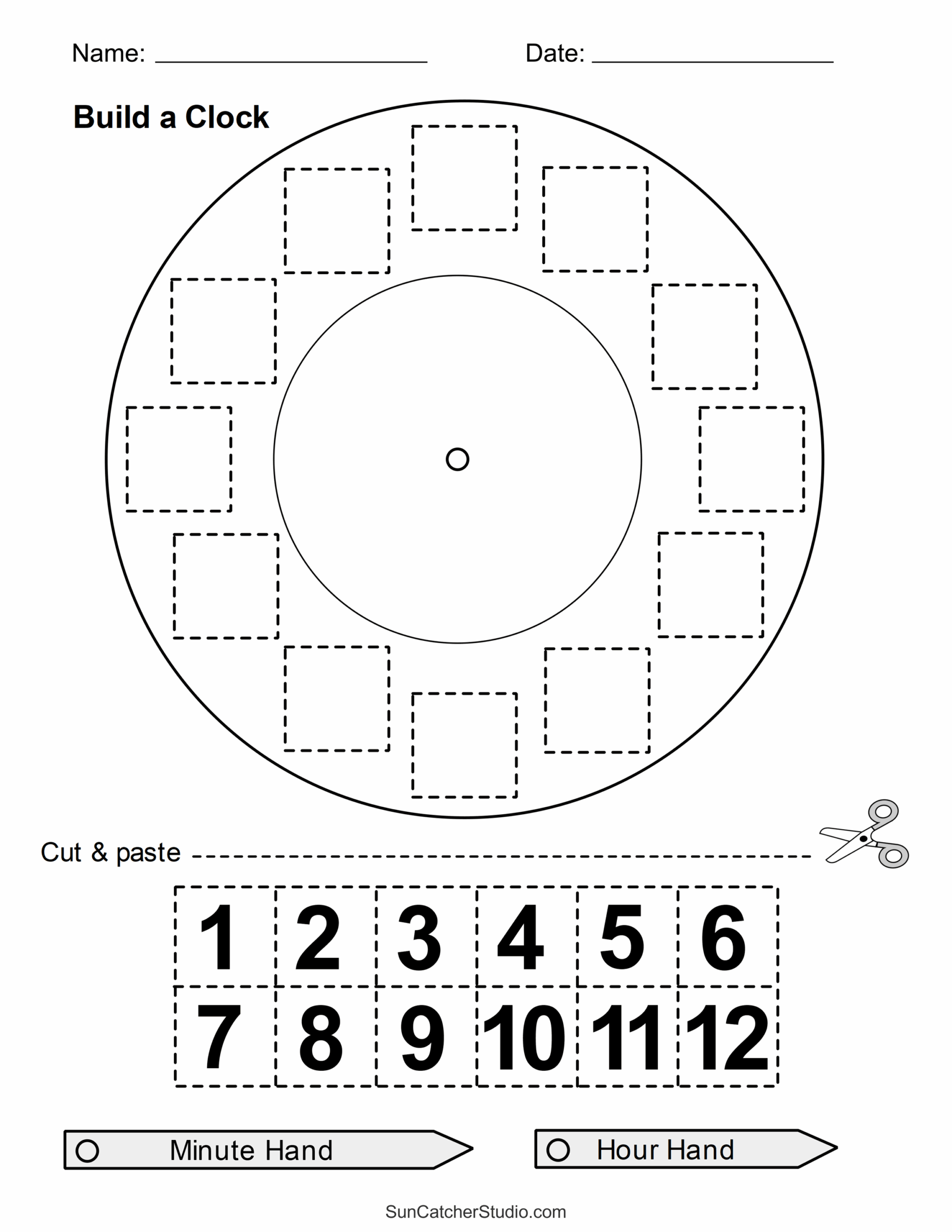 Cut And Paste Worksheets Printable Activities For Kids Free Printables Monograms Design Tools Patterns U0026 DIY Projects