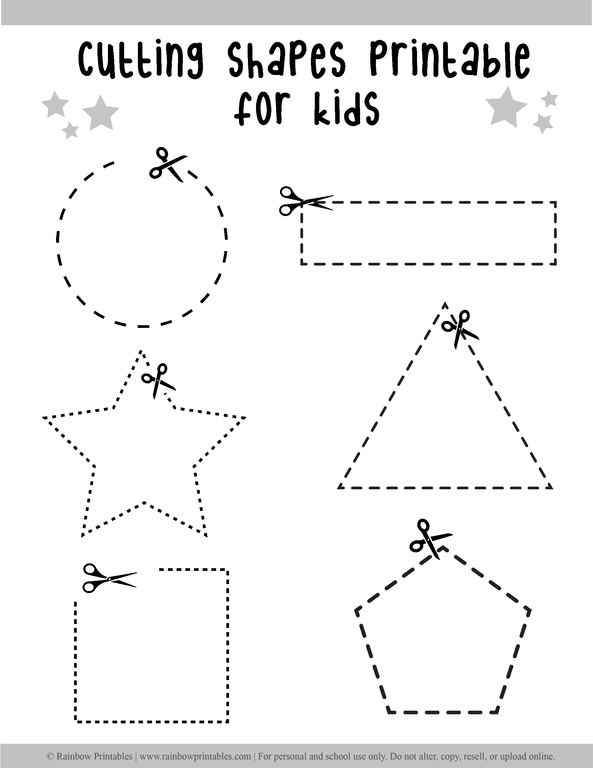 Cutting Practice Sheets Printable Printable Design Resources