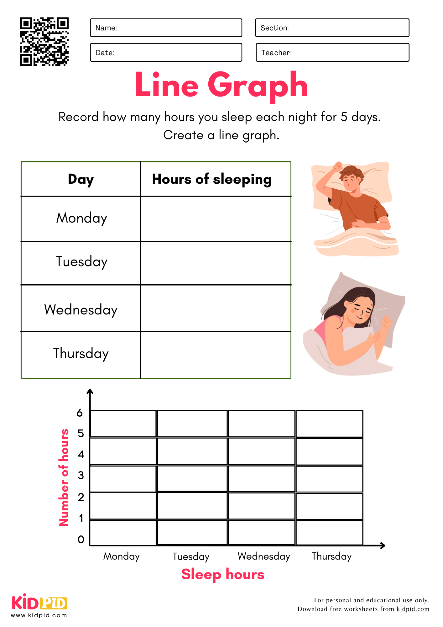 Data Collection U0026 Graph Worksheets For Grade 3 Kidpid